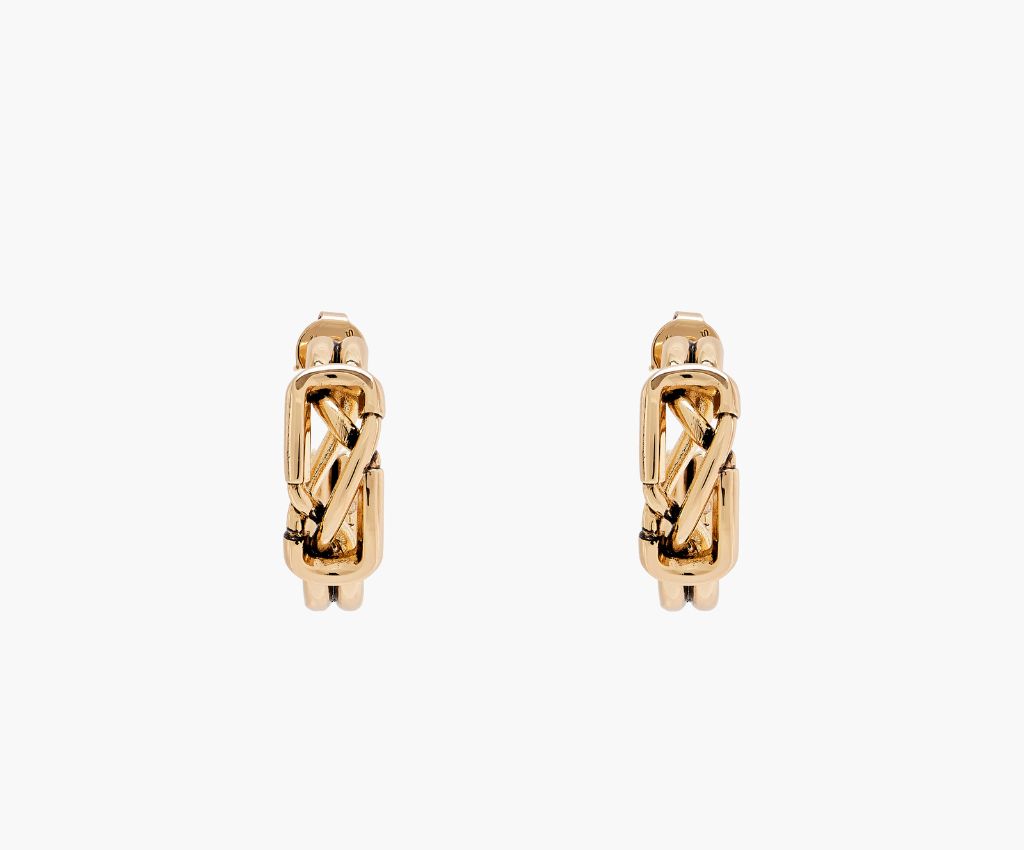 Dual Hoop Earrings (Gold)